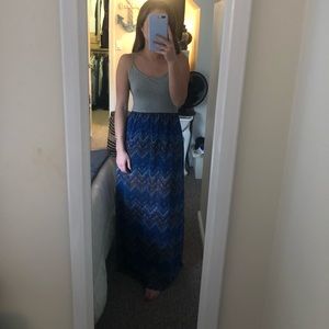 Forever 21 Geometric Patterned Maxi Dress